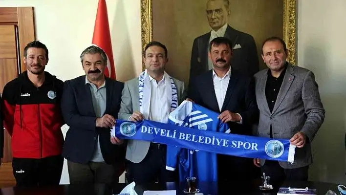 Develi Belediyesi Voleybol Takımından Kaymakam Aslan'a ziyaret