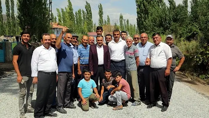 Develi'de Epçe mahallesinde çalışmalar devam ediyor