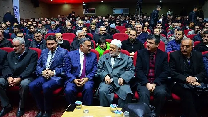 Develi'de Hacı Hasan Efendi'yi Anma Gecesi düzenlendi