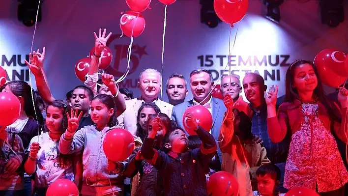 Develi'de 15 Temmuz Demokrasi ve Milli Birlik Günü kutlamaları başladı