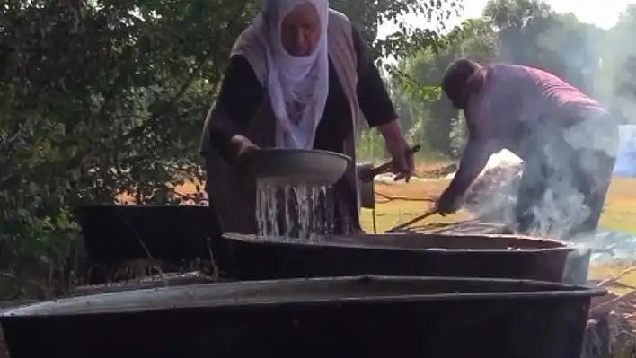 Develi'de yüzyıllardır süregelen o gelenek için kazanlar kuruldu!