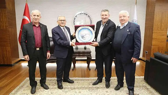 Büyükkılıç'a teşekkür ziyareti