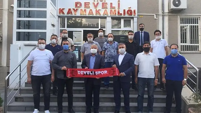 Develispor Yönetim Kurulundan Başkan Mehmet Cabbar'a ziyaret
