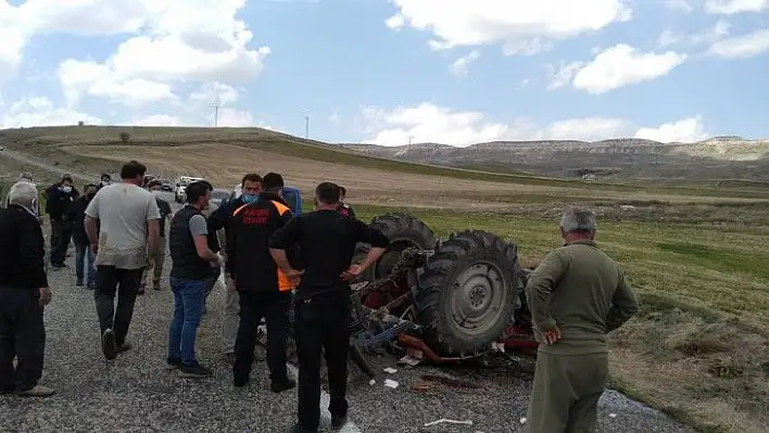 Traktörün altında hayatını kaybetti