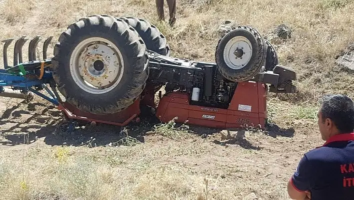 Son Dakika... Traktörün altında kaldı!