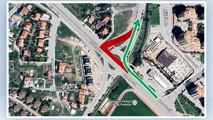 Dikkat! 3 saat kaldı, Kayseri'de o yol trafiğe kapatılacak