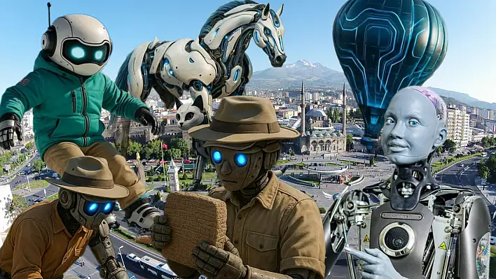 Dikkat! Bu da oldu, kemerlerinizi bağlayın, 3 bin 903 robot,  10 bin 472 kişi ile Kayseri'ye geliyor!