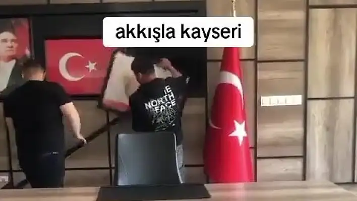 Dikkat çeken görüntüler Akkışla'da kaydedildi