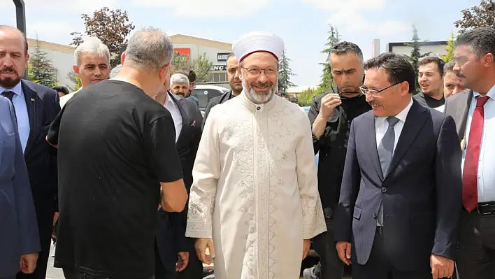 Diyanet İşleri Başkanı'ndan sürpriz Kayseri ziyareti