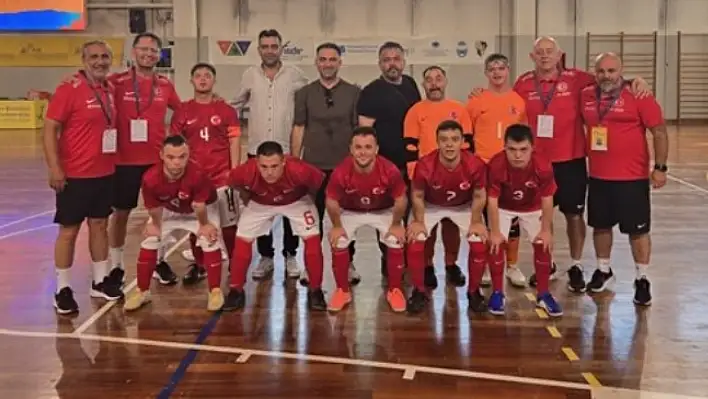 Down Futsal Milli Takımı Avrupa 2. oldu!
