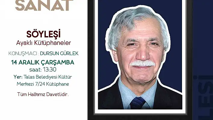 'Ayaklı Kütüphaneleri' anlatacak!