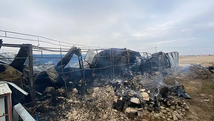 Ekipler saatlerce uğraştı! İşte yangın çıkan o tesiste son durum