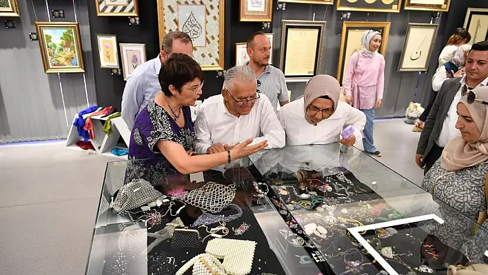 El emeği, göz nuru çalışmalar görücüye çıktı