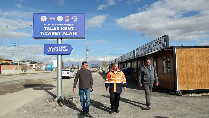 Elbistan'da Talas Kent Yaşam ve Ticaret Alanı kuruldu