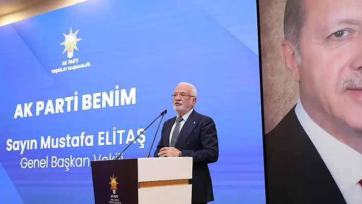 Elitaş: Ben AK Partiyim, AK Parti benim diyerek…Derdimizi, davamızı ve devamızı konuştuk