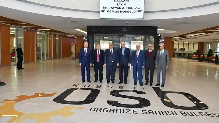 Emekli Diyanet İşleri Başkanı Kayseri OSB'yi Ziyaret Etti