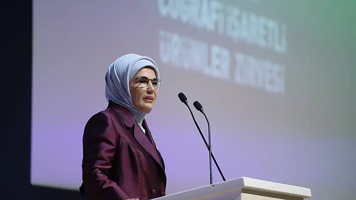 Emine Erdoğan açıkladı… Avrupa Birliği'ne tescil için başvurularımız yapıldı!