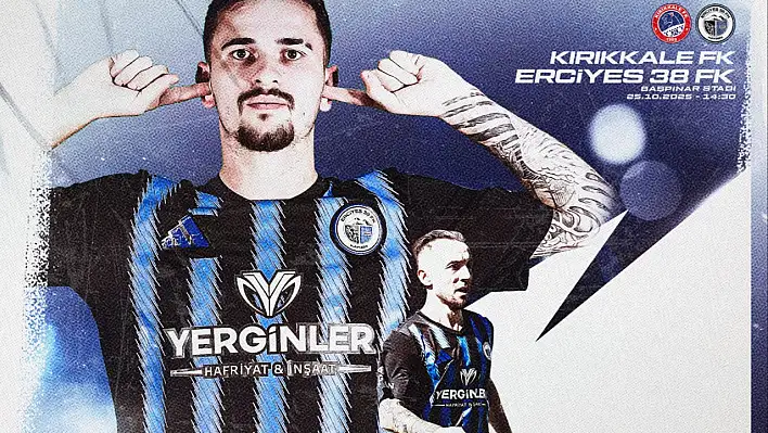 Erciyes 38 FK 3 puan için Kırıkkale'de