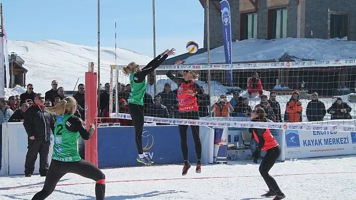 Erciyes Avrupa Kar Voleybolu Kupası başlıyor
