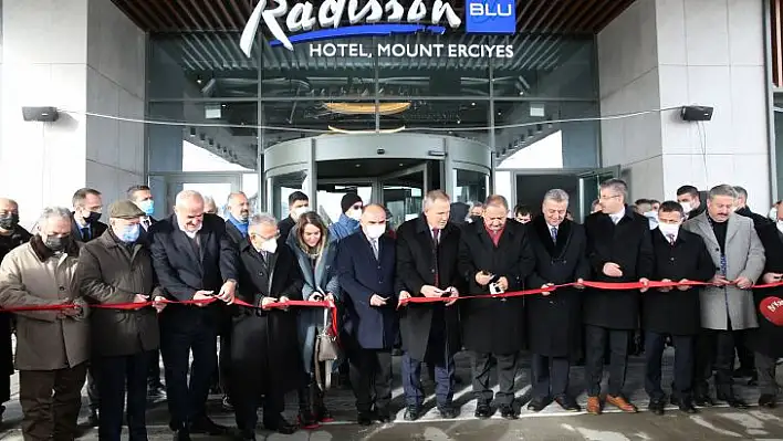 Erciyes Dağı'na Radisson Blu Otel açıldı