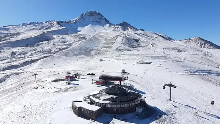 Erciyes de zamlandı!