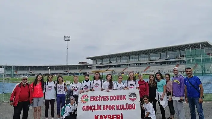 Erciyes Doruk Gençlik Spor Kulübü Atletizm Takımı 1. Lig'de