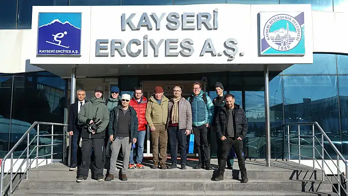 Erciyes'in eşsiz güzellikleri Dünya basınında