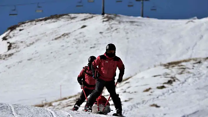 Erciyes'in görünmeyen kahramanları!