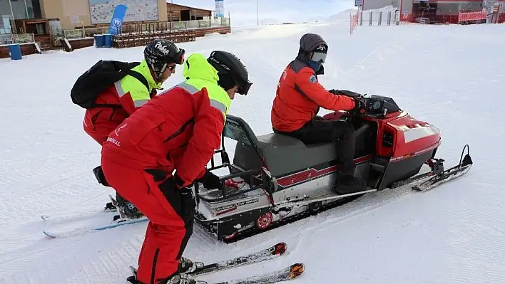 Erciyes'in güvenliğini onlar sağlıyor
