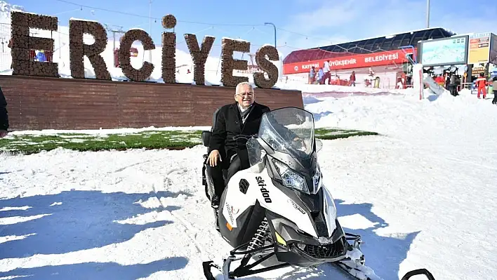 Erciyes'te Dünya en iyi kar motosikletçileri yarışacak!