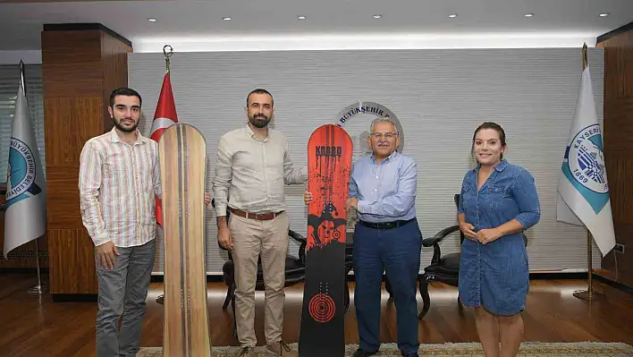 Yüzde yüz yerli ve milli board yaptılar!