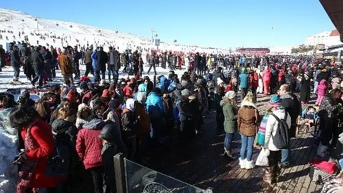 Erciyes'te iki rekor kırıldı