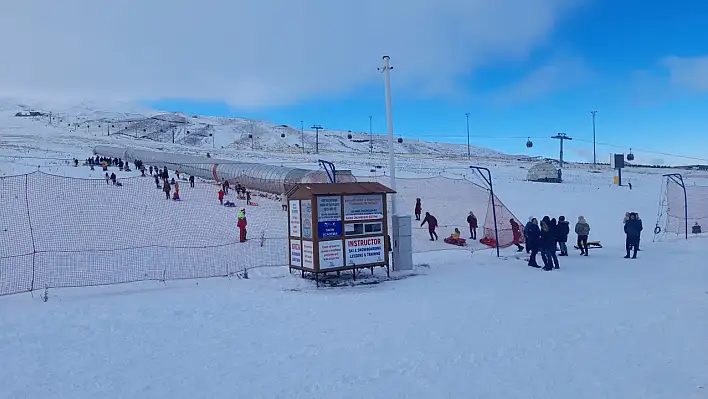 Erciyes'te özlenen görüntü!