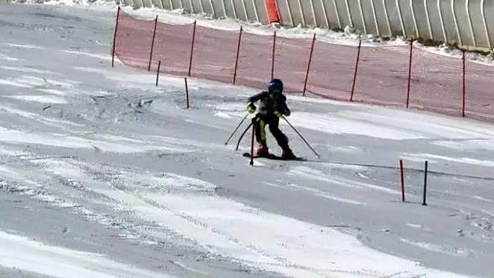 Erciyes'te sıcak görüntüler!