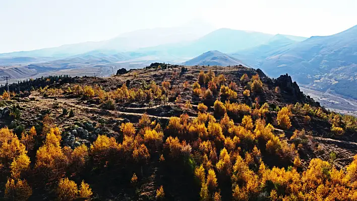 Erciyes'te tabloları aratmayan görsel ziyafet