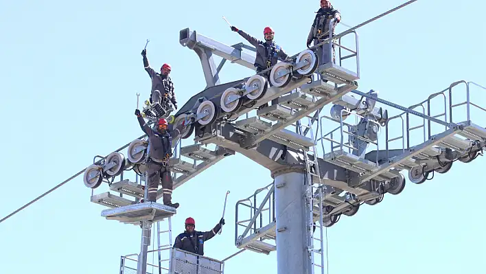 Erciyes'te tesisler baştan sona kontrol ediliyor
