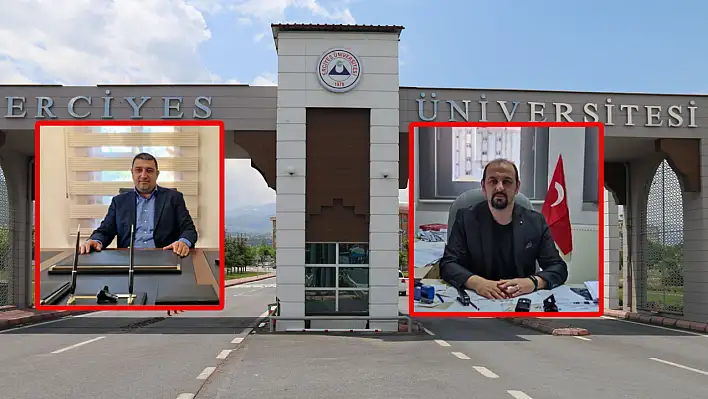 Erciyes Üniversitesi'nde art arda yeni görevlendirmeler…