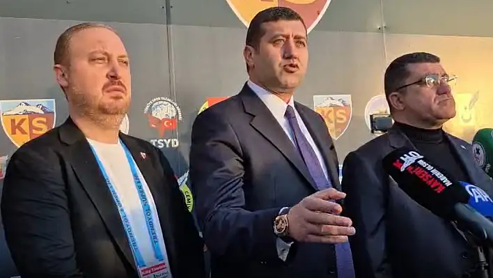 Ersoy: Kayserispor'un hakkı gasp edilmiştir