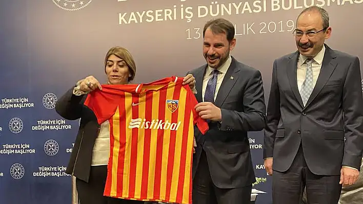 Ertekin'den Kayserispor paylaşımı