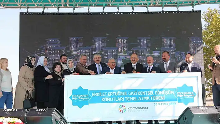 Ertuğrulgazi Mahallesi'nde Kentsel Dönüşümün Temeli Atıldı