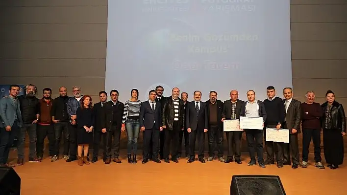 ERÜ Fotoğraf Yarışmasında dereceye girenler ödüllendirildi