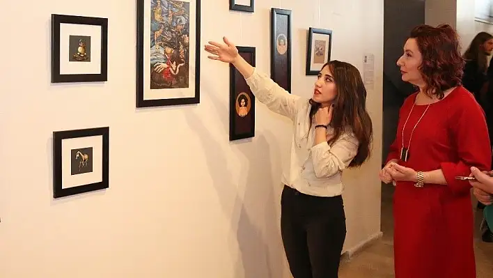 ERÜ Resim Bölümü Öğrencilerinin Bitirme Projeleri görücüye çıktı