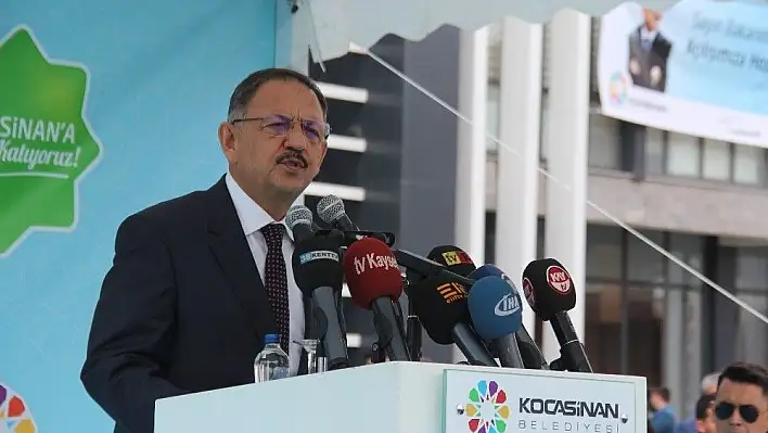 Eskişehir ile Kayseri arasındaki twitter atışmasına Bakan Özhaseki de dahil oldu
