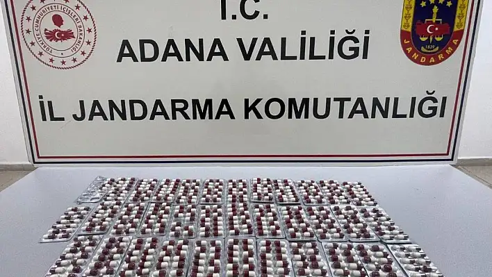 478 uyuşturucu hap ele geçirildi