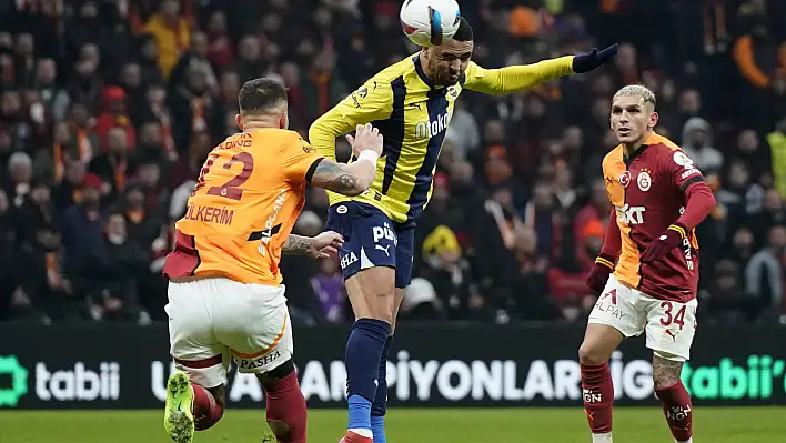 Fenerbahçe - Galatasaray derbisi sona erdi!