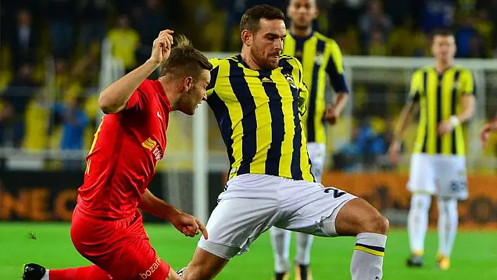 Fenerbahçe Kayserispor maçının ilk yarısı 1-1 eşitlikle sonuçlandı