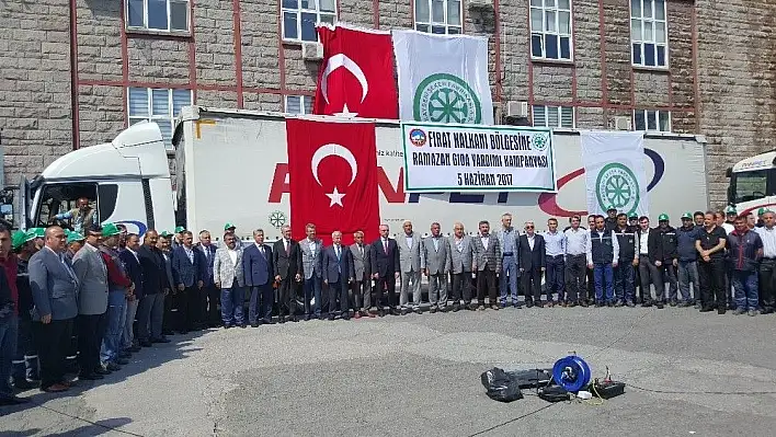 Fırat Kalkanı bölgesine Kayseri Şeker'den 100 ton şeker