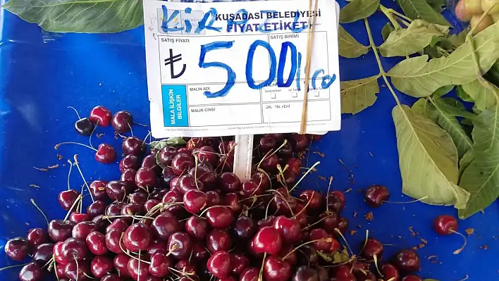 Fiyatı el yakıyor! Dikkat çeken tepki: Artık Kiraz bey diyeceksiniz!