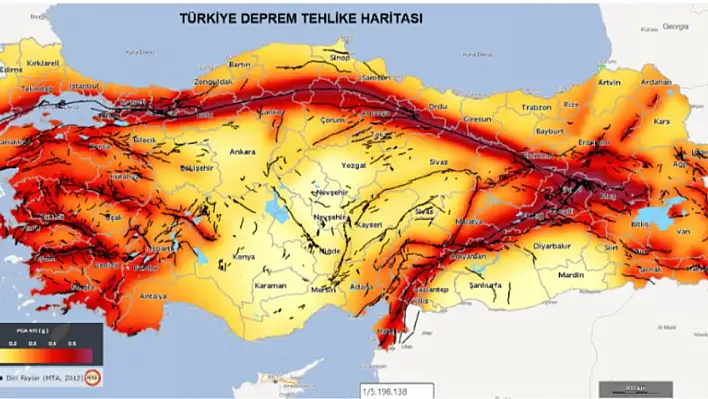 Flaş! Her an deprem beklenen Malatya Fayı Kayseri'deki fay hattını tetikleyebilir!