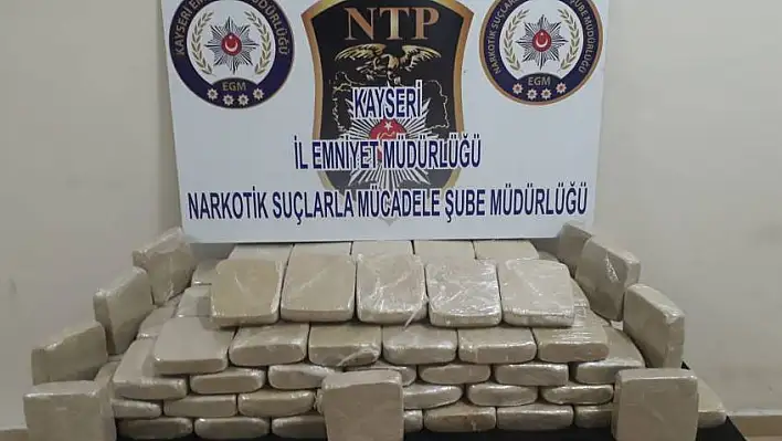 Flaş! Kayseri polisi 115 kilo eroin yakaladı, işte detayları...